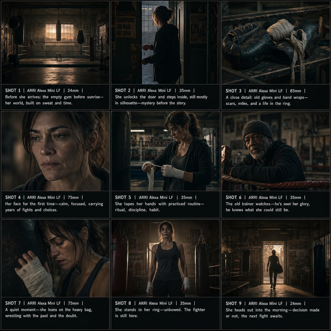 Character Introduction Storyboard Template — GPT Image 2